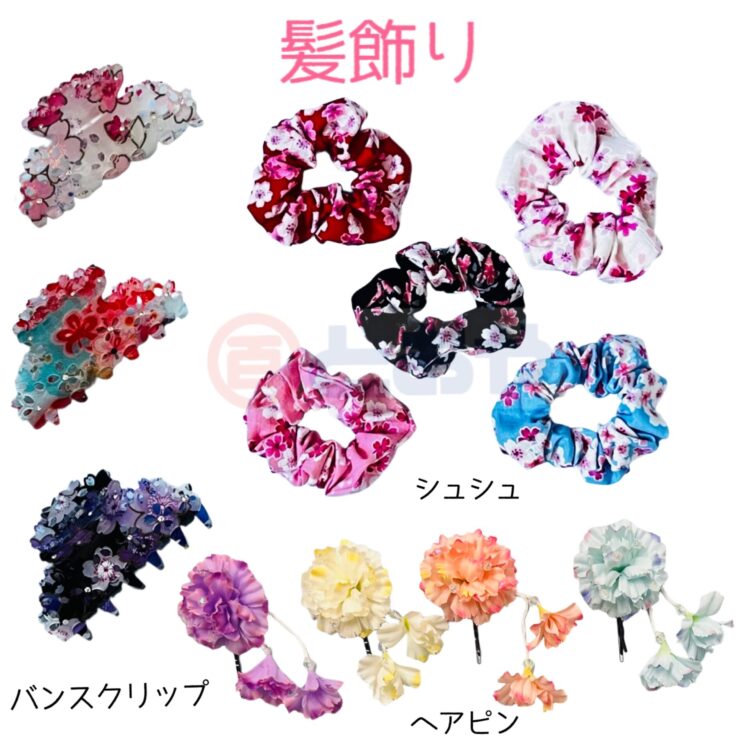 ゆかたにオススメ和柄の髪飾り入荷しました♪　　